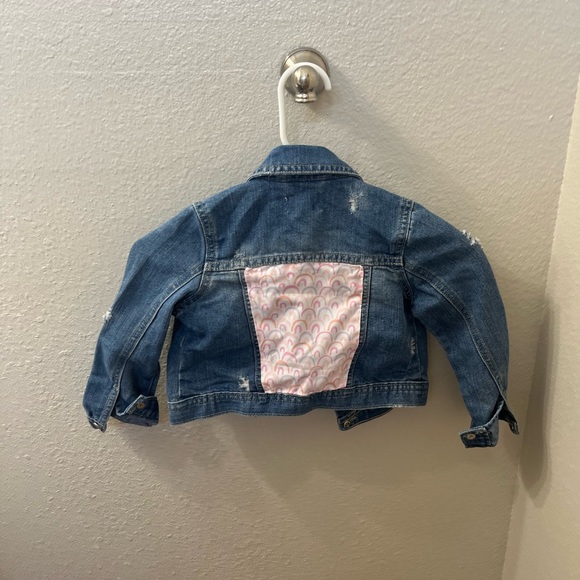 Distressed Rainbow Jacket - Picture 1 of 5
